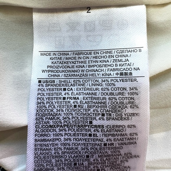 BANANA REPUBLIC | NWOT BLACK & WHITE OPEN BACK SLEEVELESS SHEATH DRESS | SIZE: 2 - Picture 9 of 10